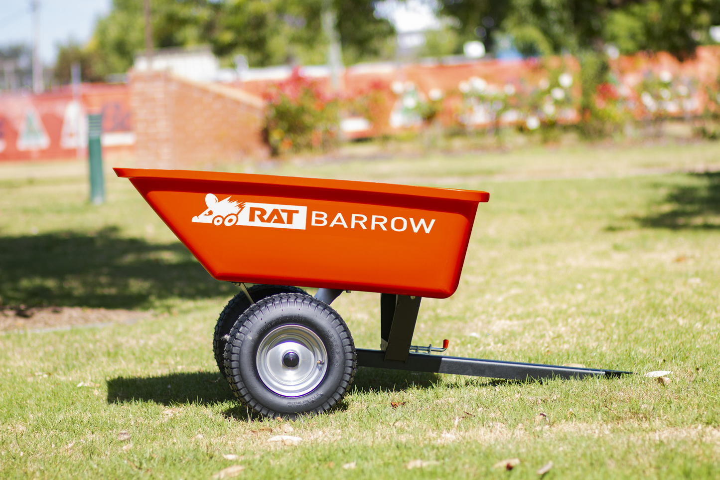 RAT Barrow Poly Tub Trailer | Orange Tub